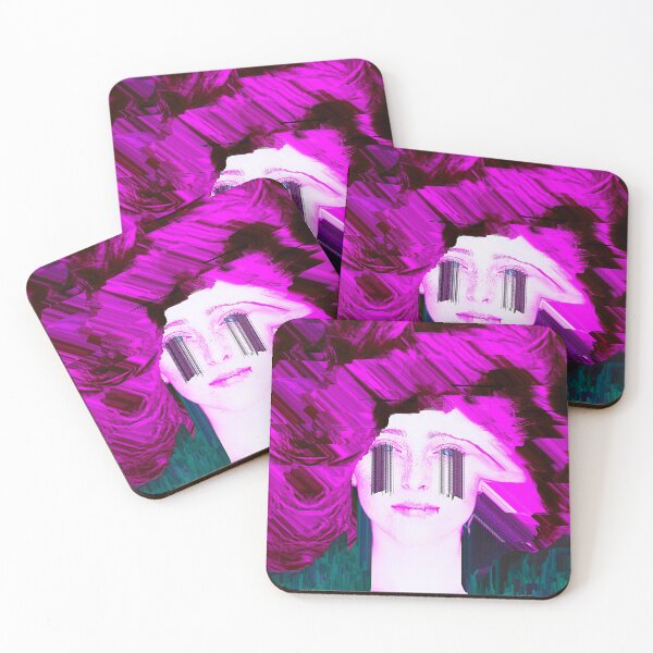 Item preview, Glitch Girl Vaporwave Glitch Art designed and sold by glitchhub.