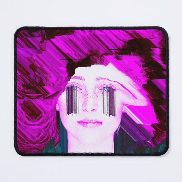 Item preview, Glitch Girl Vaporwave Glitch Art designed and sold by glitchhub.