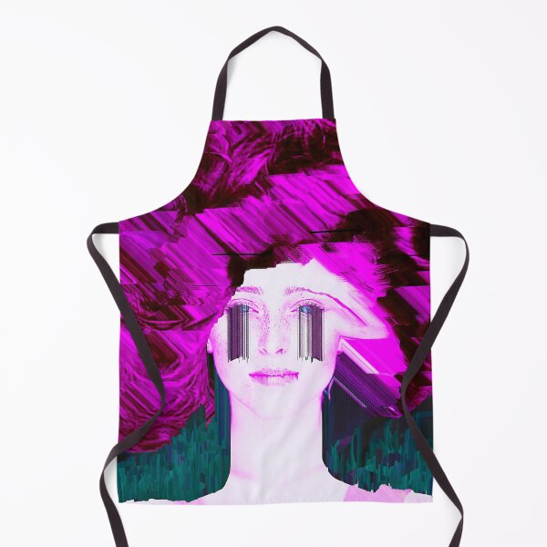 Item preview, Glitch Girl Vaporwave Glitch Art designed and sold by glitchhub.