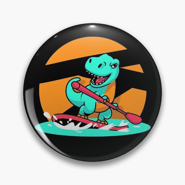 Item preview, Stand Up Paddling Dino Dinosaur designed and sold by Milena-.