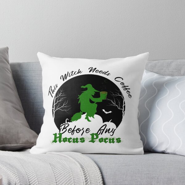 Item preview, This Witch Needs Coffee Before Any Hocus Pocus Halloween designed and sold by Aymanerachif.