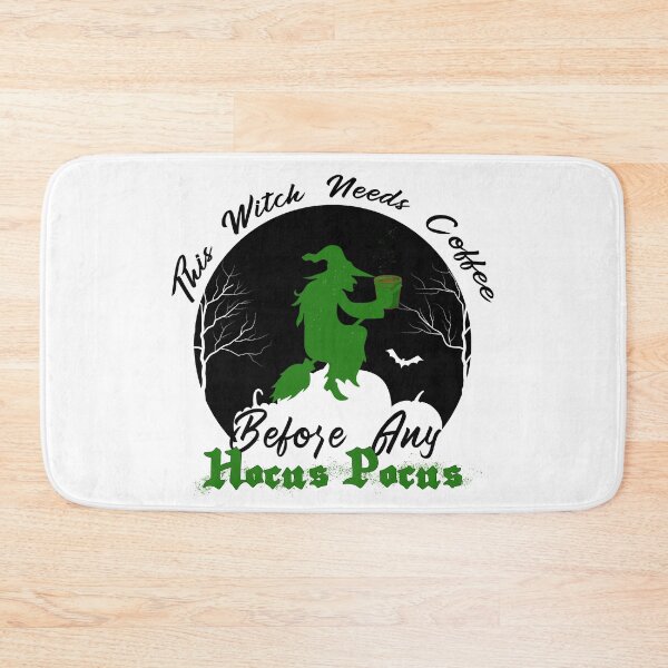 Item preview, This Witch Needs Coffee Before Any Hocus Pocus Halloween designed and sold by Aymanerachif.