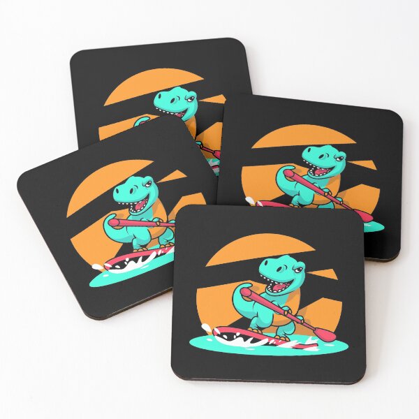 Item preview, Stand Up Paddling Dino Dinosaur designed and sold by Milena-.
