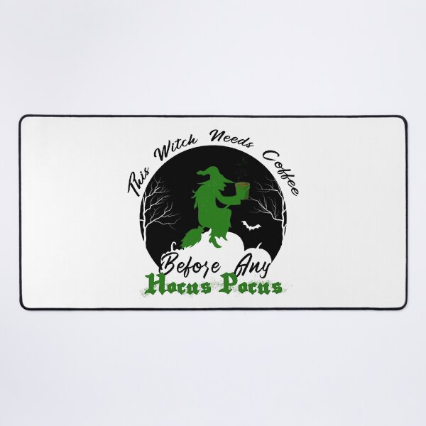 Item preview, This Witch Needs Coffee Before Any Hocus Pocus Halloween designed and sold by Aymanerachif.