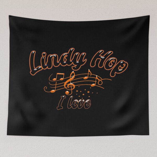 Item preview, I Love Lindy Hop Swing Dance designed and sold by Dubbra.