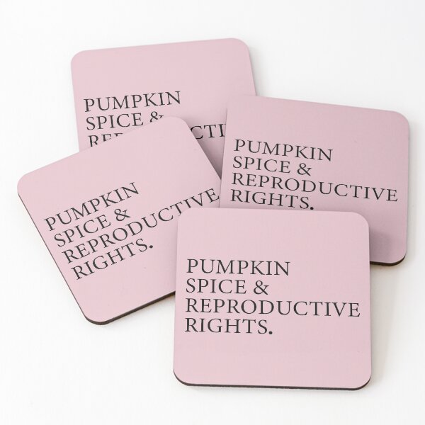 Item preview, pumpkin spice, reproductive rights, roe v wade, prochoice designed and sold by MiSou Shop.