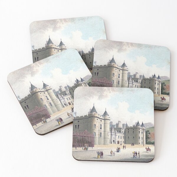Item preview, Vintage Illustration of Holyrood Palace, Edinburgh designed and sold by yourscotland.