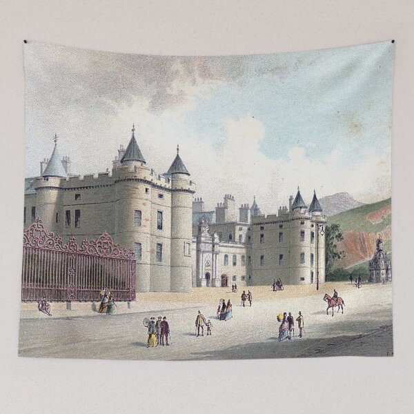 Item preview, Vintage Illustration of Holyrood Palace, Edinburgh designed and sold by yourscotland.