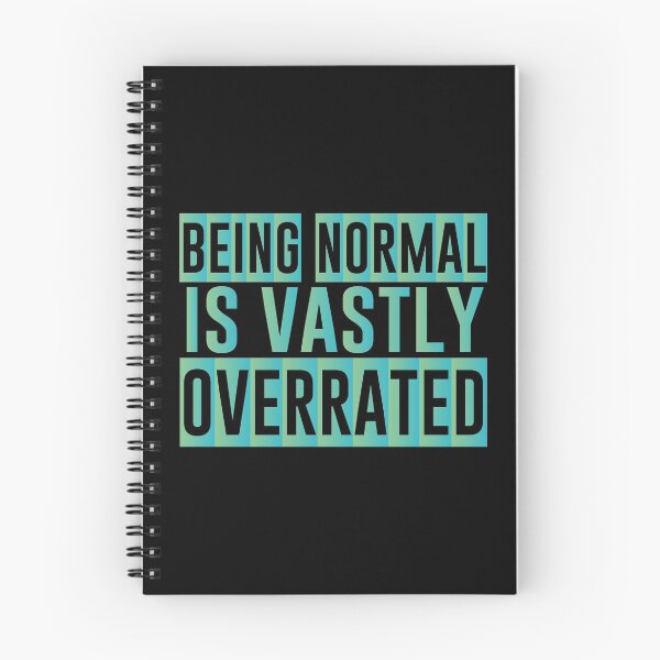 Item preview, Being normal is vastly overrated - Halloween Present For Mom, Dad And Friend designed and sold by Aymanclothings.