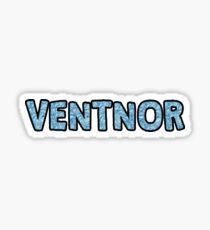 Ventnor Wave Design Sticker