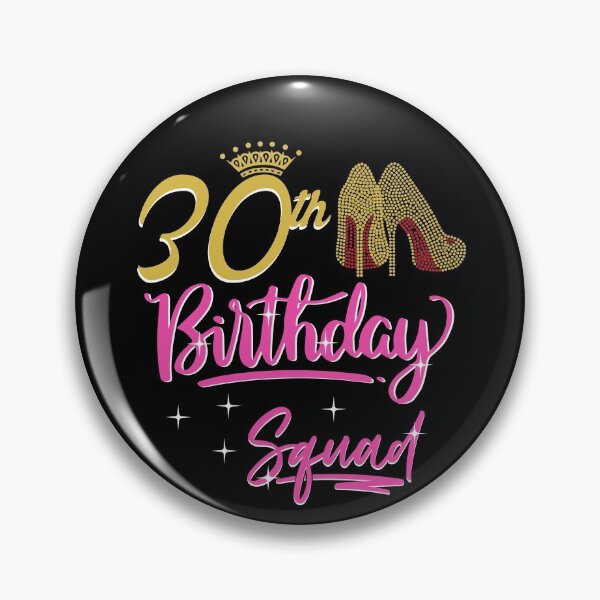 Item preview, 30th Birthday Squad 30 Years old gift designed and sold by Ibu83.