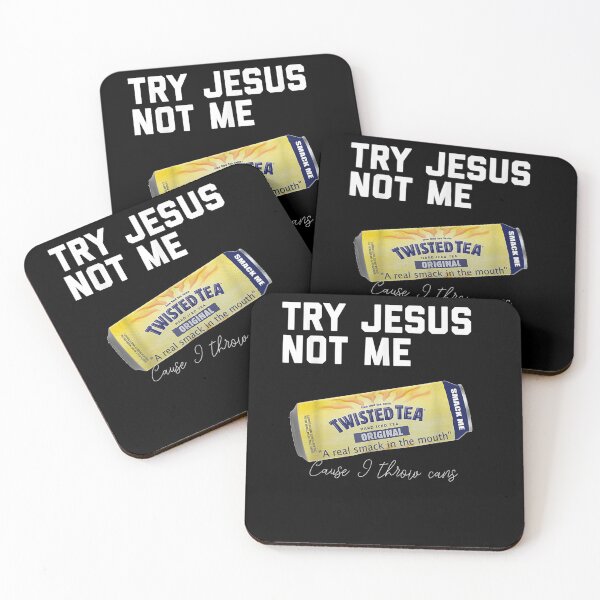 Item preview, Try Jesus Not Me I Throw Cans Twisted Funny  designed and sold by janetconnie8l.