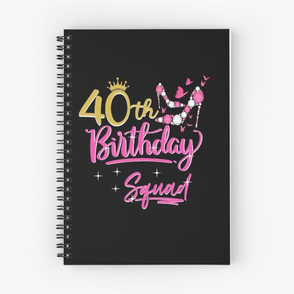 Aperçu de l'œuvre 40e anniversaire femme 40 ans cadeau créée et vendue par Ibu83.