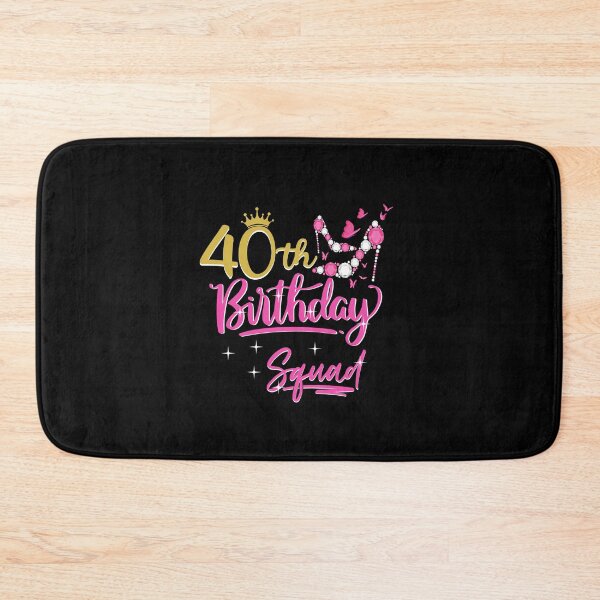 Item preview, 40th Birthday Squad 40 Years old gift designed and sold by Ibu83.