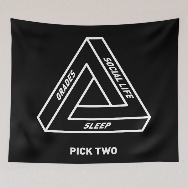 Item preview, Pick Two - College - B&W designed and sold by thedustyshelves.