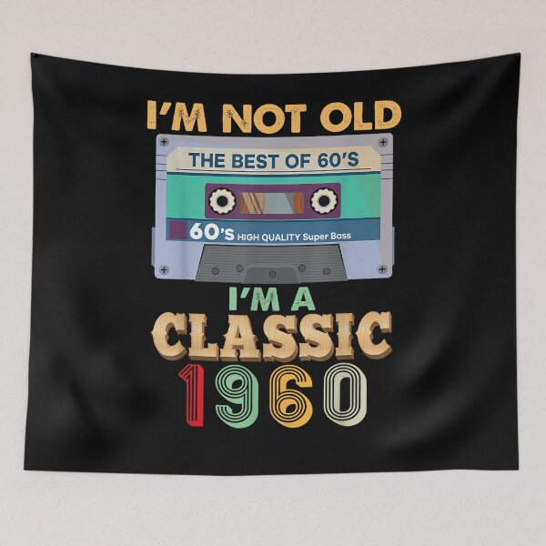 Item preview, I'm Not Old A Classic 1960 Vintage Cassette Tape Best Of 60'  designed and sold by janetconnie8l.