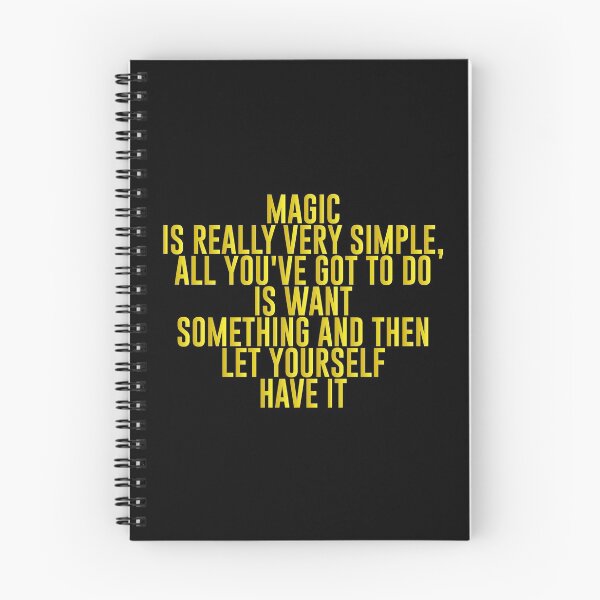 Item preview, Magic is really very simple, all you've got to do is want something and then let yourself have it - Halloween Present For Mom, Dad And Friend designed and sold by Aymanclothings.