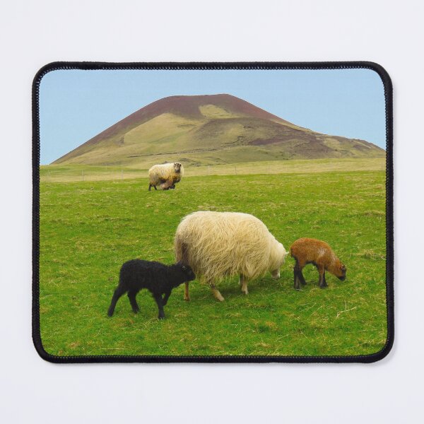 Item preview, sheep and lambs on the volcano designed and sold by AHELENE.