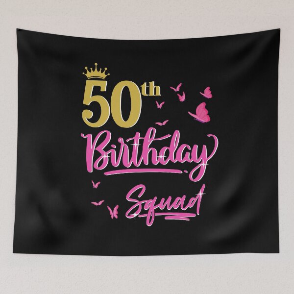 Item preview, 50th Birthday Squad 50 Years old gift designed and sold by Ibu83.