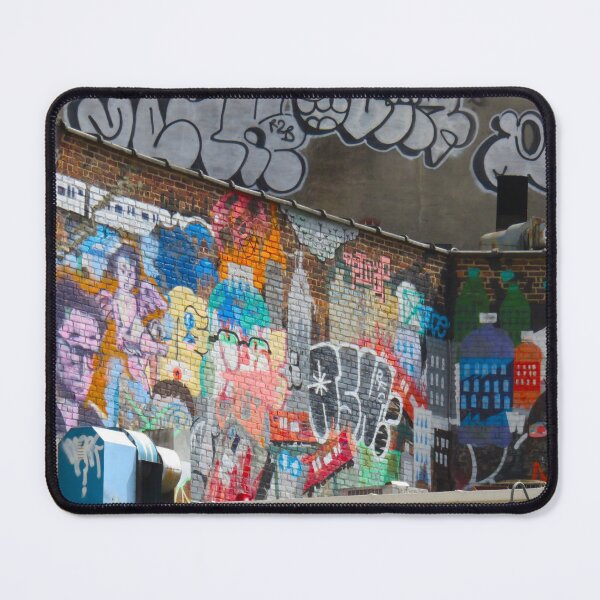 Item preview, NYC Streetart - Wall painted 2 - People designed and sold by AHELENE.