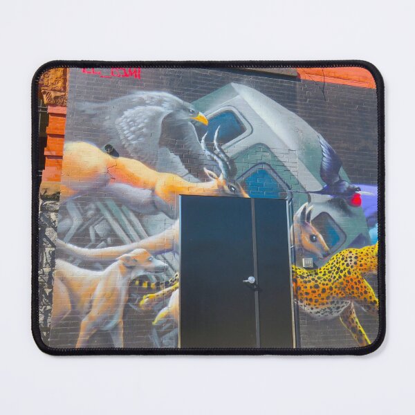 Item preview, NYC Streetart - Wall painted 6 - Wild animals of the jungle designed and sold by AHELENE.