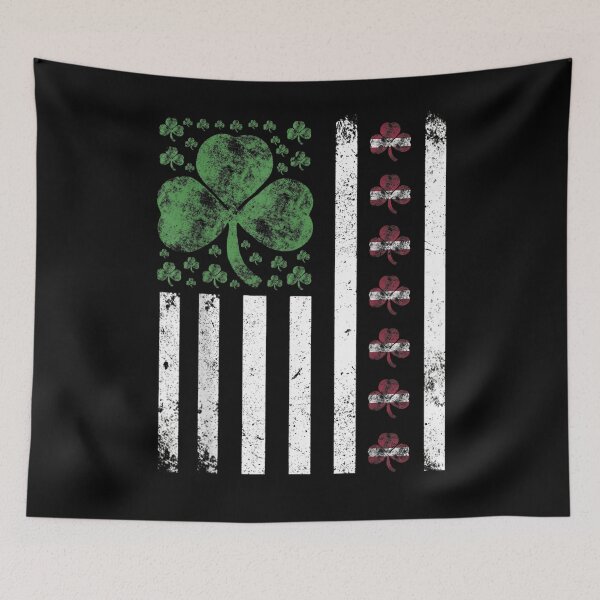 Item preview, Flag Latvian Shamrock St Patricks Day Gift  designed and sold by janetconnie8l.