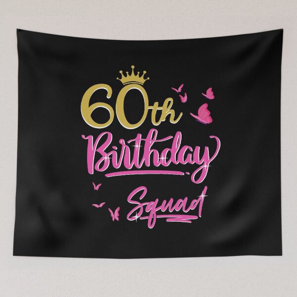 Item preview, 60th Birthday Squad 60 Years old gift designed and sold by Ibu83.