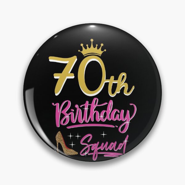 Item preview, 70th Birthday Squad 70 Years old gift designed and sold by Ibu83.