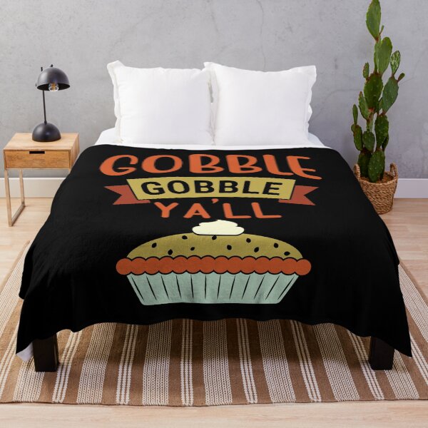 Item preview, Gobble Gobble Y'all | Funny Thanksgiving Quotes designed and sold by DrawingBoard.