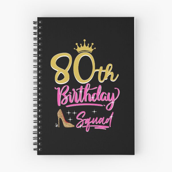Item preview, 80th Birthday Squad 80 Years old gift designed and sold by Ibu83.