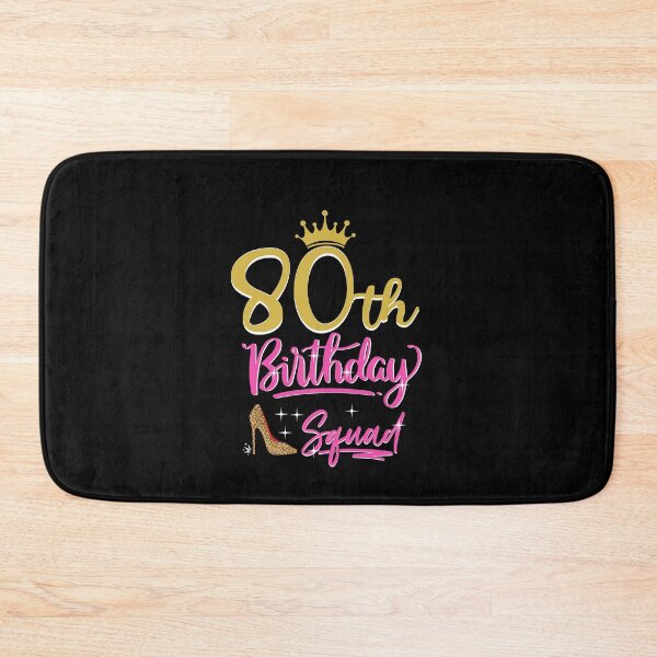 Item preview, 80th Birthday Squad 80 Years old gift designed and sold by Ibu83.