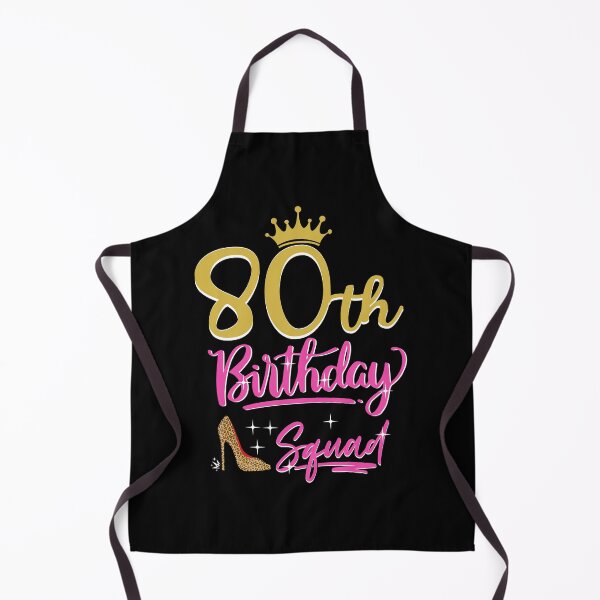 Item preview, 80th Birthday Squad 80 Years old gift designed and sold by Ibu83.