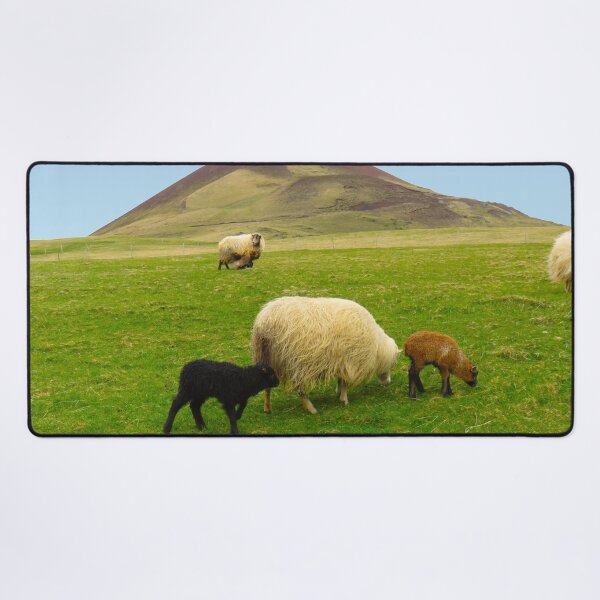 Item preview, sheep and lambs on the volcano designed and sold by AHELENE.