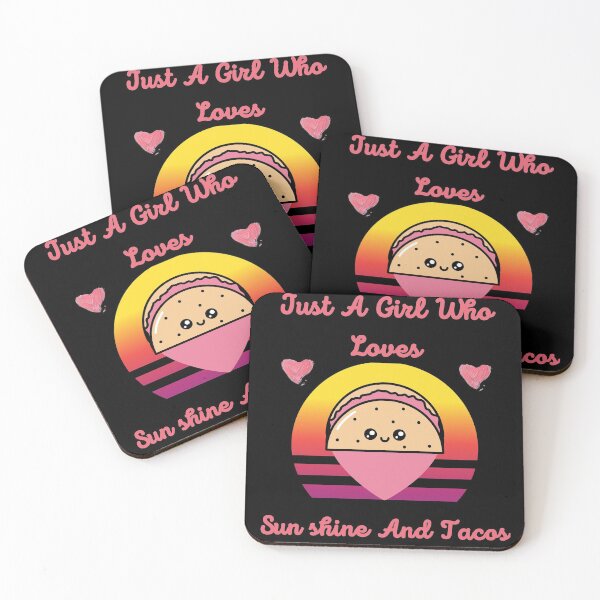 Item preview, Just A Girl Who Loves Sunshine And Tacos designed and sold by Buzzbazaar.