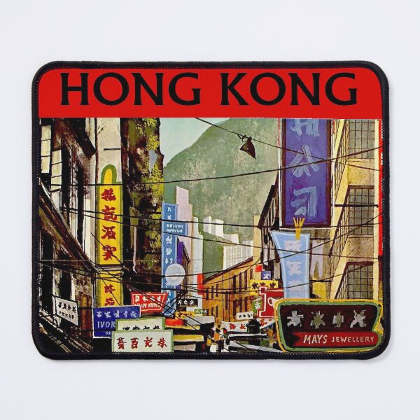 Item preview, HONG KONG : Vintage Travel Advertising Poster designed and sold by posterbobs.