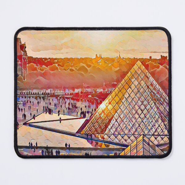 Item preview, Louvre Museum - Oil Paint Art designed and sold by MktngMultiverse.