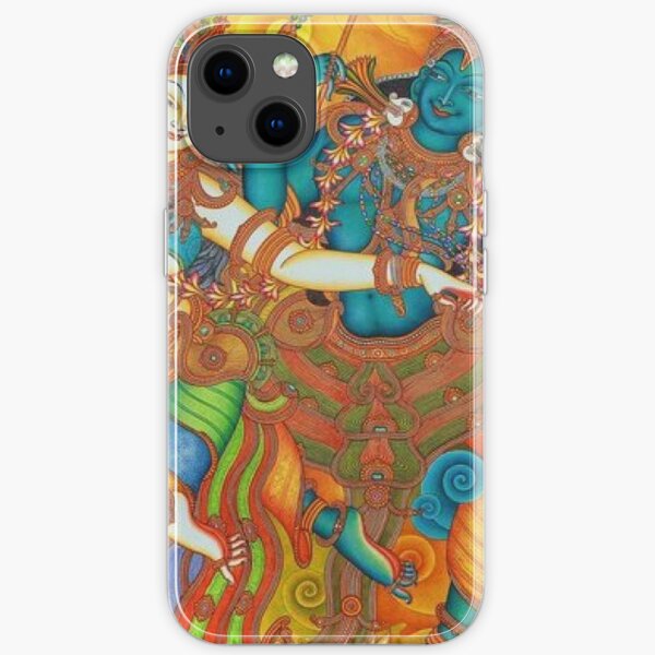 Kerala Mural Painting - Kathakali iPhone Soft Case