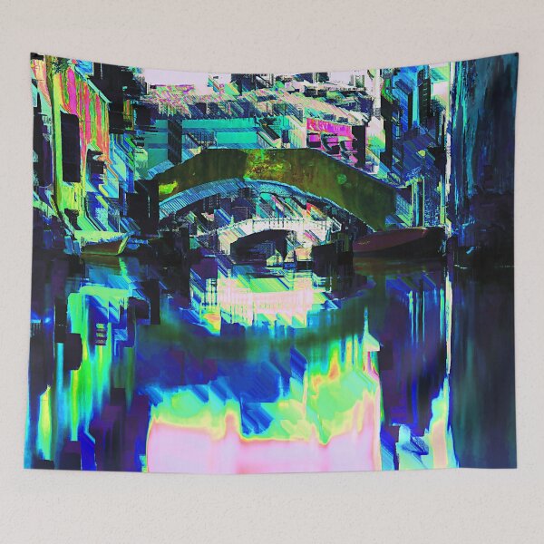 Item preview, Venice Italy Glitch Art designed and sold by glitchhub.