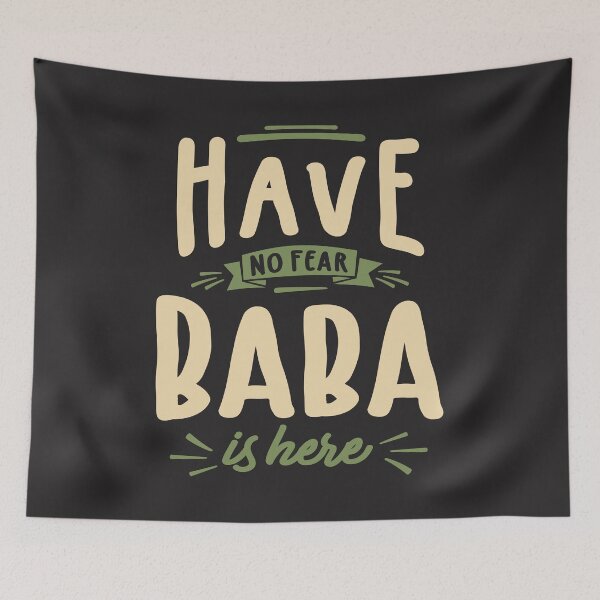 Item preview, Have No Fear Baba Is Here - Mens Funny Dad and Grandpa designed and sold by cidolopez.
