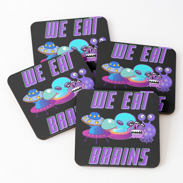 Item preview, space alien - we eat brains designed and sold by podbyishay.