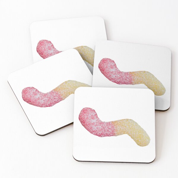 Item preview, Sour Gummy Worm Red and Yellow designed and sold by Squisheded.