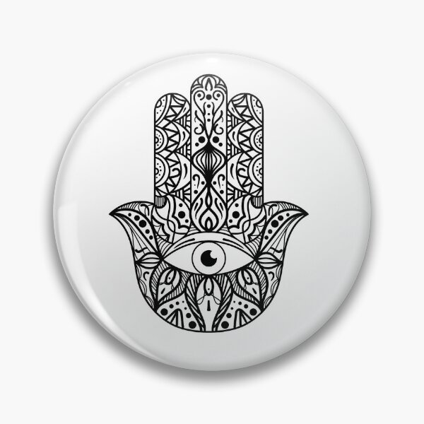Item preview, Hamsa palm, yoga symbol,  designed and sold by Maria de Sousa Osorio.