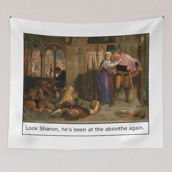 Item preview, He's been at the absinthe again... designed and sold by Popping-Culture.
