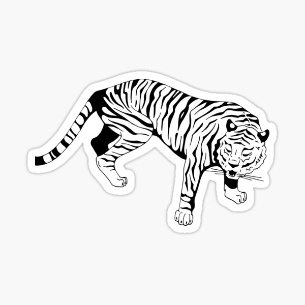 Tiger Sticker