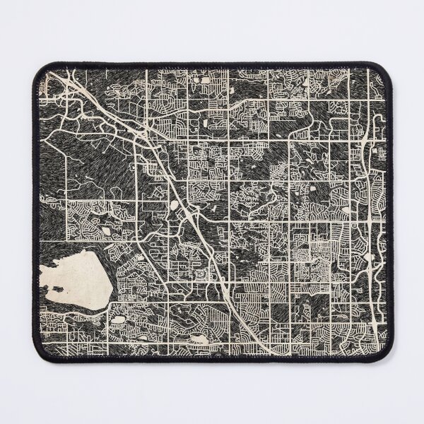 Item preview, Westminster map Colorado Ink lines designed and sold by InkMaps.