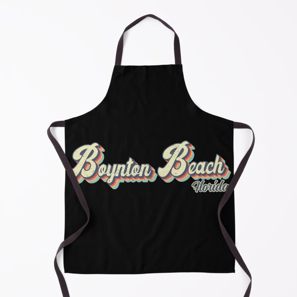 Item preview, Boynton Beach City Florida Retro Vintage 70s rainbow designed and sold by Teelogic.