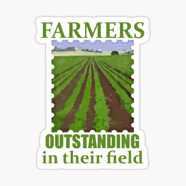 Outstanding Farmers Sticker