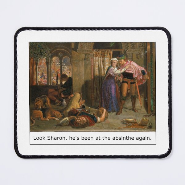 Item preview, He's been at the absinthe again... designed and sold by Popping-Culture.