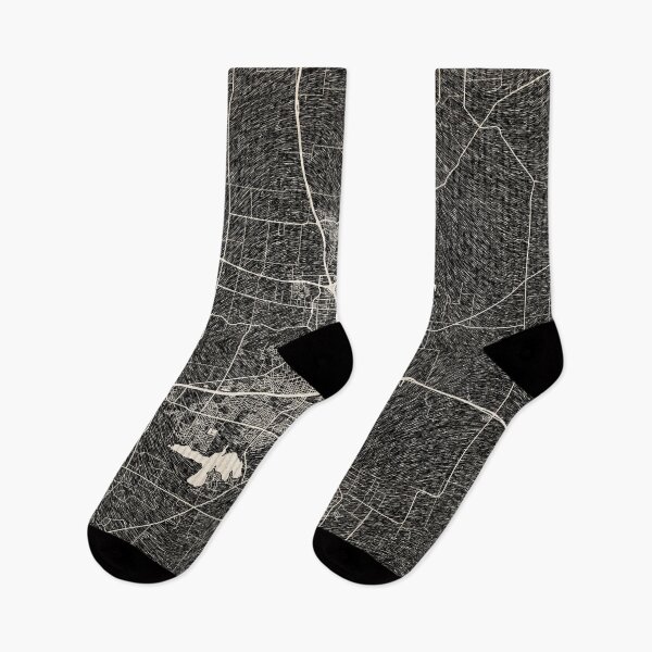 Item preview, Wichita Falls map Texas Ink lines designed and sold by InkMaps.