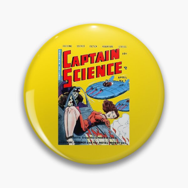 Item preview, CAPTAIN SCIENCE! - COMIC BOOK designed and sold by ThrowbackAds.